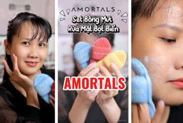 Bông mút rửa mặt bọt biển AMORTALS - Chăm sóc da hoàn hảo 14