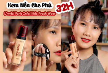 Kem Nền Che Phủ 32H L’Oreal Paris Tự Tin Suốt Ngày 14