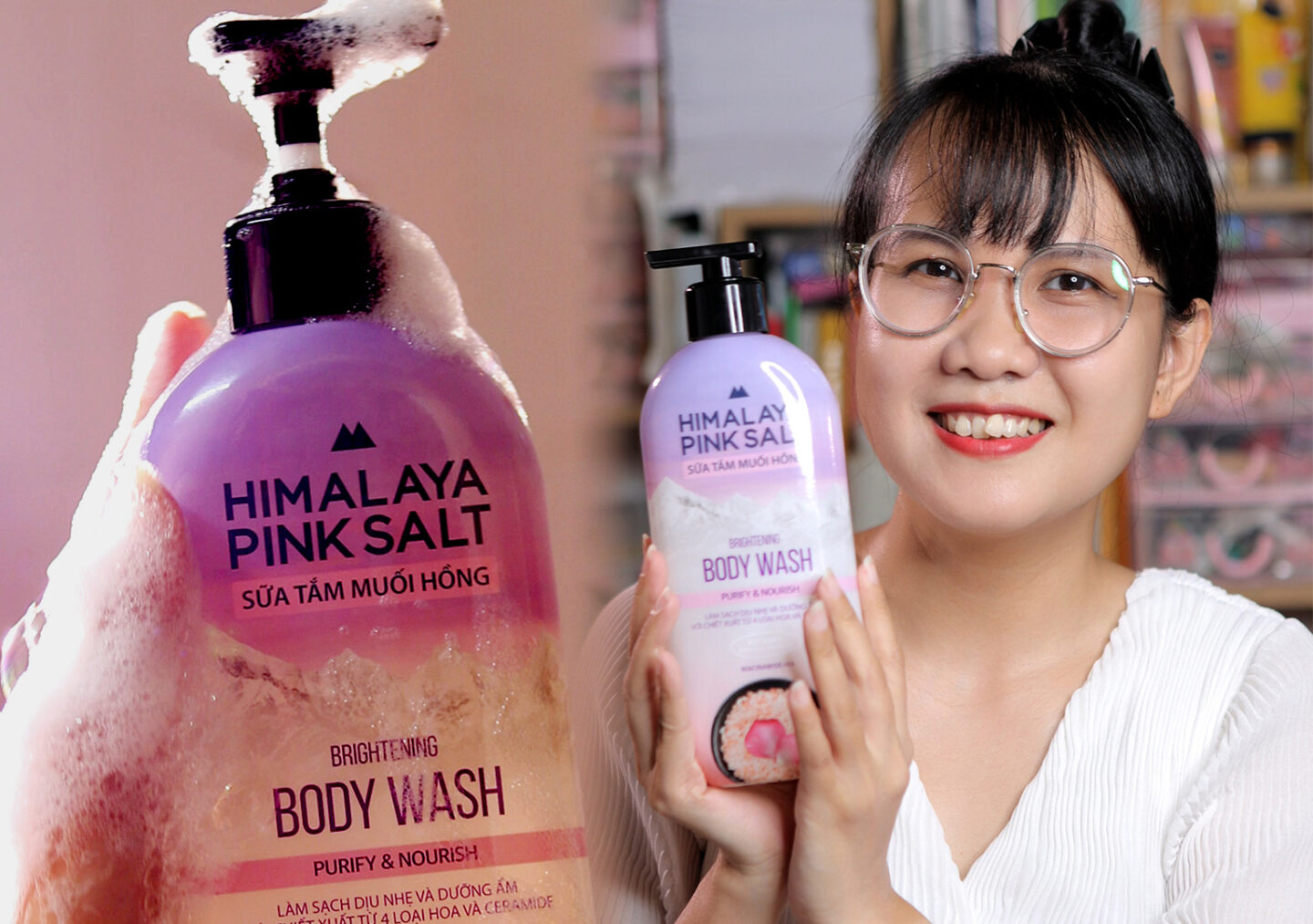 Sữa Tắm Muối Hồng Himalaya Giúp Làm Sạch và Dưỡng Da 1