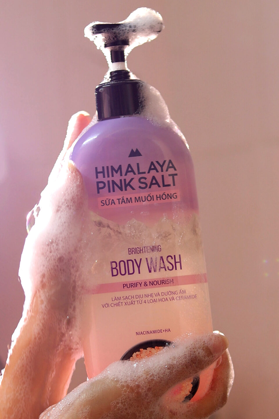 Sữa Tắm Muối Hồng Himalaya Giúp Làm Sạch và Dưỡng Da 8