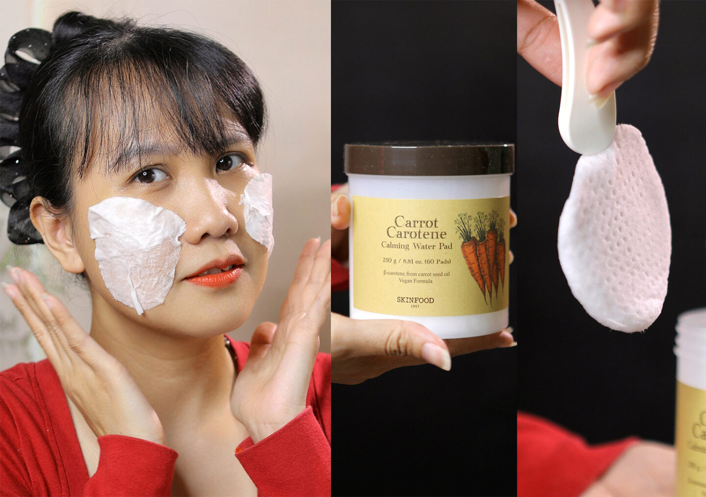 Toner Pad Skinfood Carrot Carotene Cho Làn Da Khỏe Đẹp 1 Toner Pad Skinfood Carrot Carotene Cho Làn Da Khỏe Đẹp 1